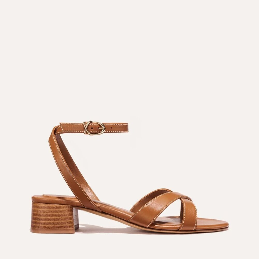 NEW MARGAUX LENA SANDAL - SADDLE NAPPA - 38/Medium (US 8)